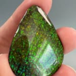 Ammolite Pear