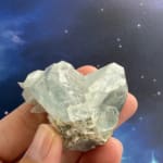 Aquamarine Cluster with Muscovite