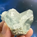 Aquamarine Cluster with Muscovite