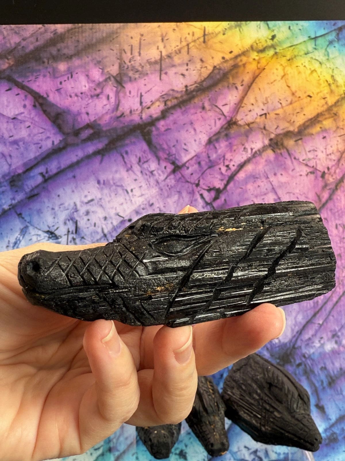 Black Tourmaline Dragons Collection