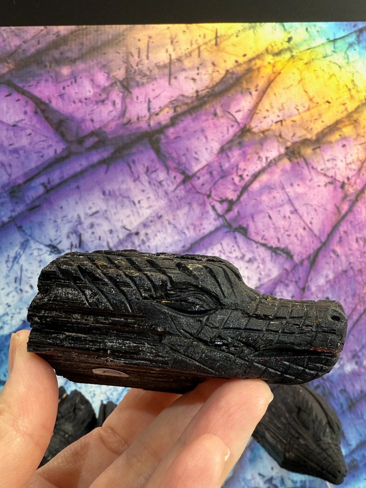 Black Tourmaline Dragons Collection