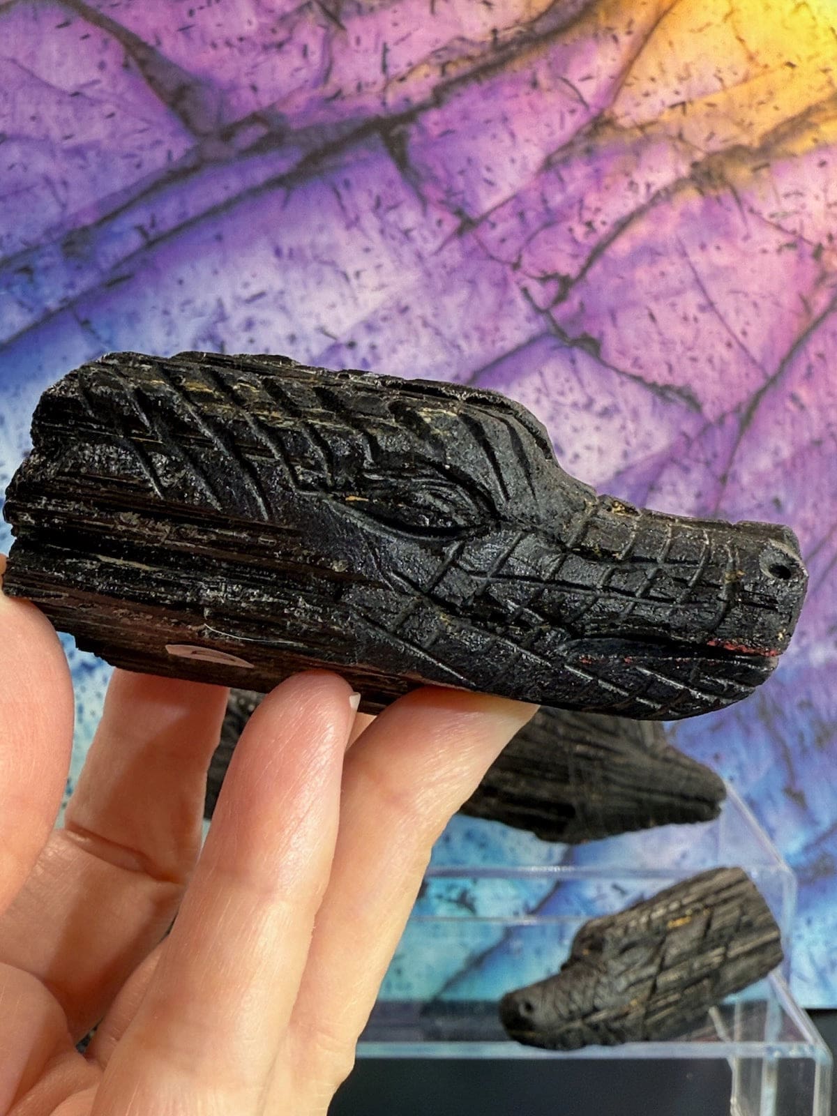 Black Tourmaline Dragons Collection