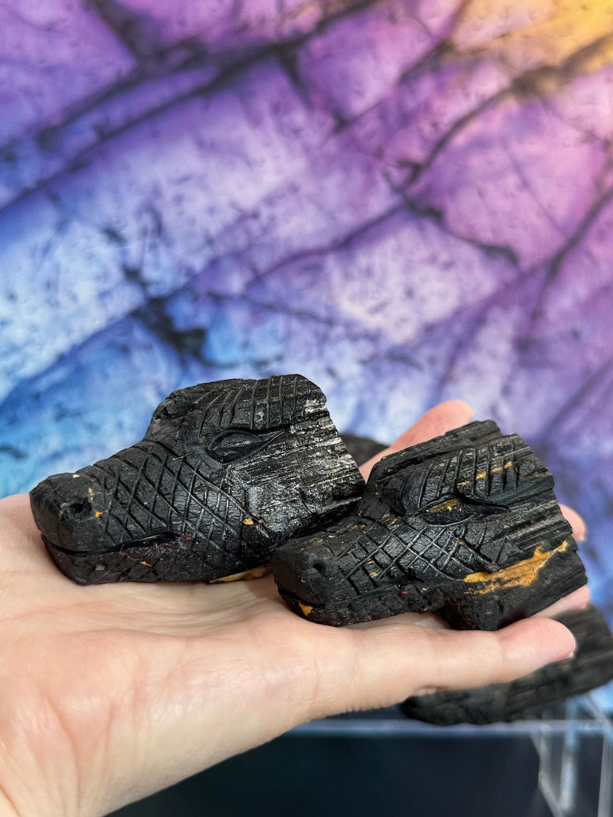 Black Tourmaline Dragons Collection