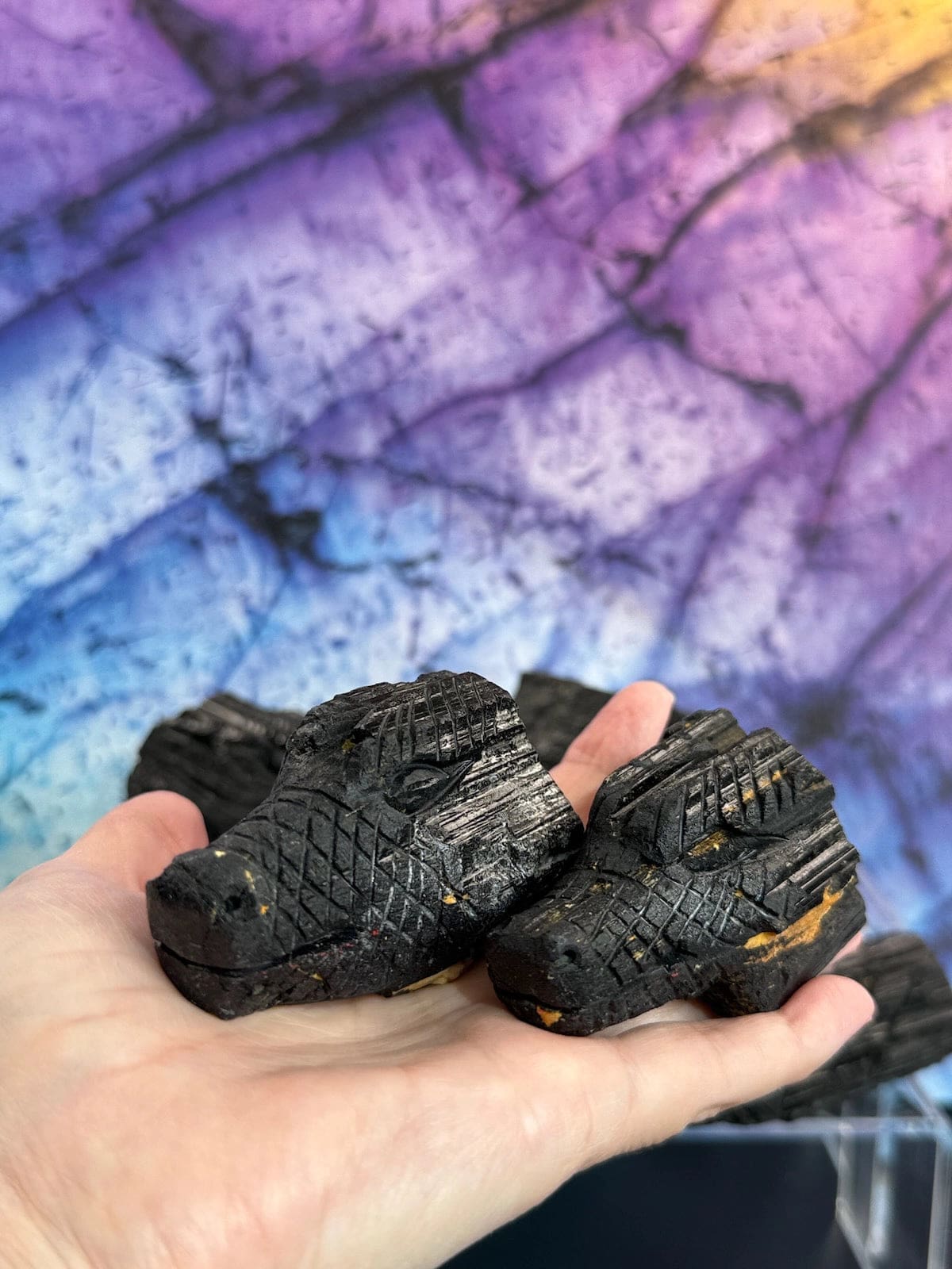 Black Tourmaline Dragons Collection