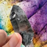 Black Tourmaline in Quartz Point