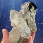 Clear Quartz with Black Tourmaline