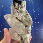 Clear Quartz with Black Tourmaline
