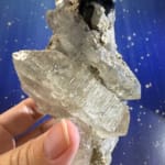 Clear Quartz with Black Tourmaline