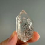 Double Terminated Enhydro Quartz C