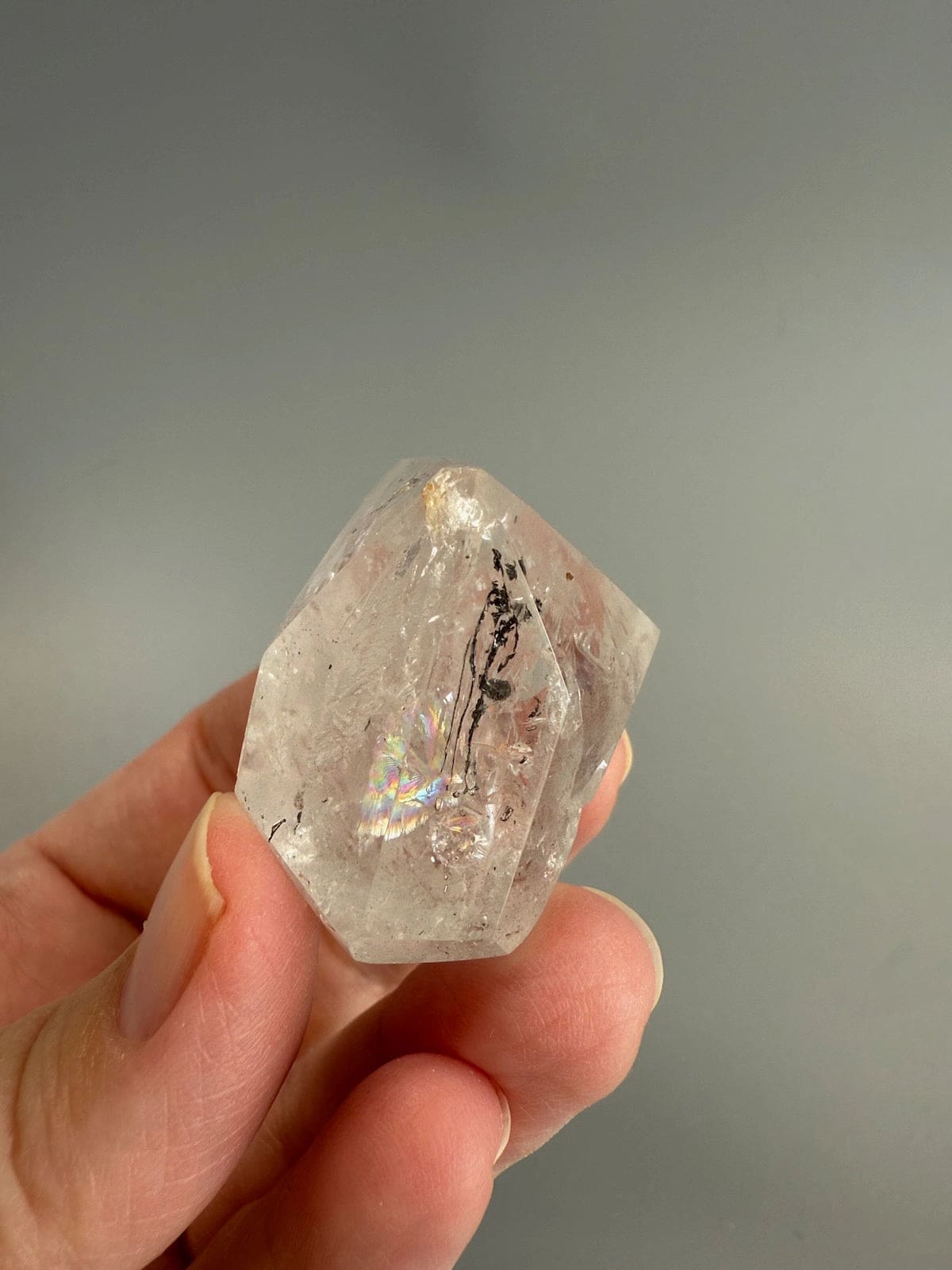 Double Terminated Enhydro Quartz D