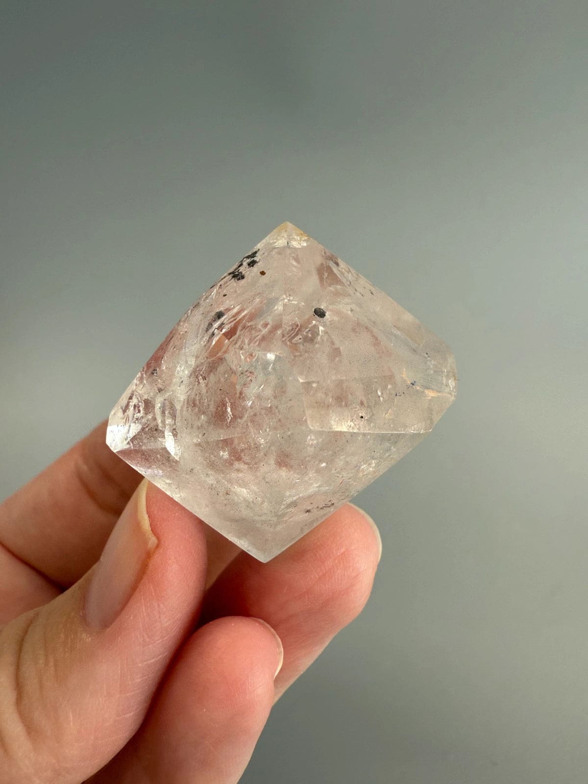 Double Terminated Enhydro Quartz D