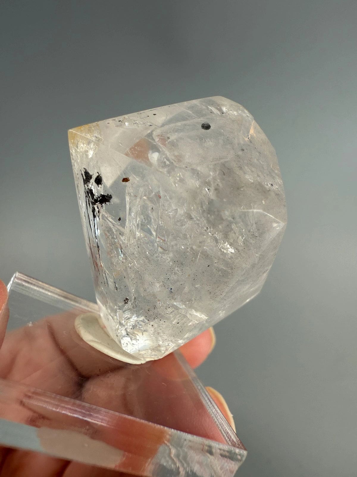 Double Terminated Enhydro Quartz D