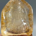 Golden Healer Quan Yin with Stand