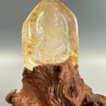 Golden Healer Quan Yin with Stand