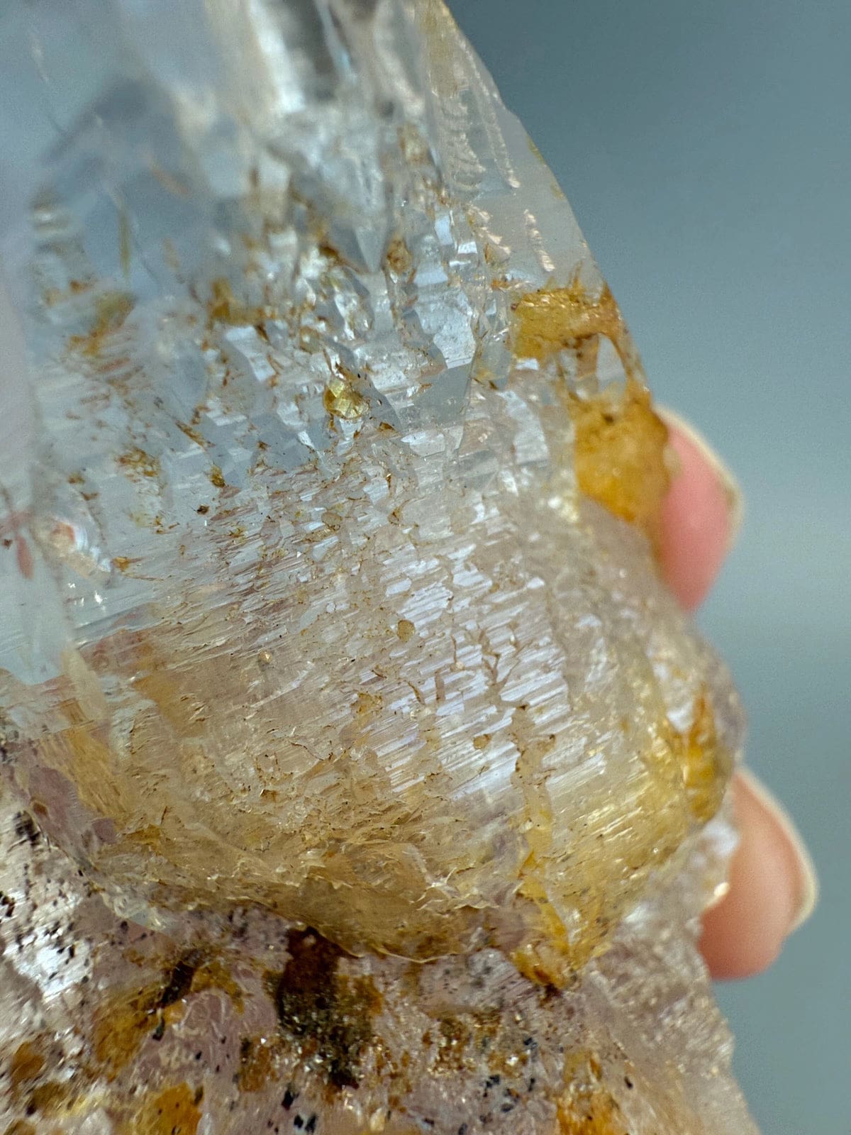 Golden Healer Quartz Point