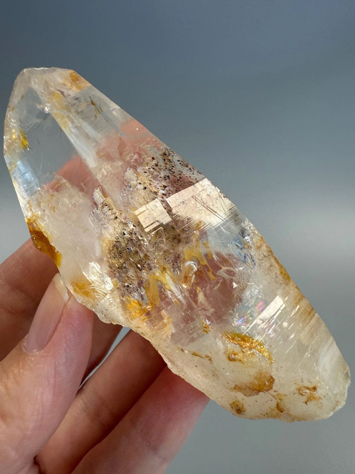 Golden Healer Quartz Point