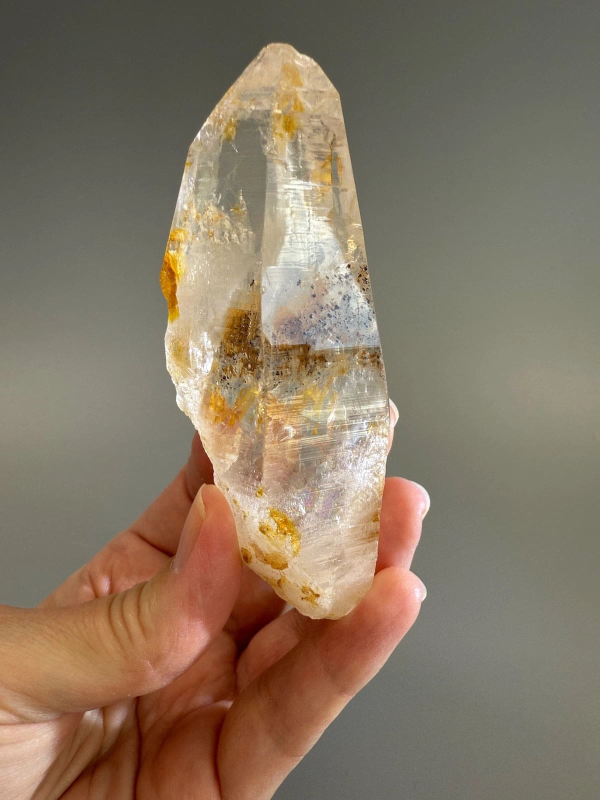 Golden Healer Quartz Point