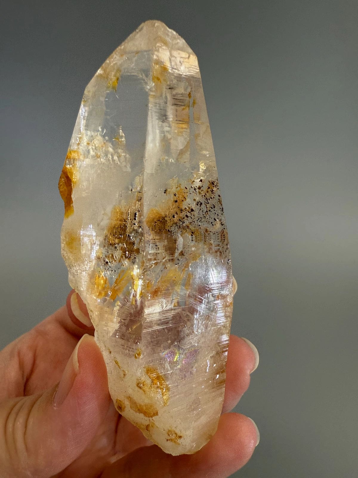 Golden Healer Quartz Point