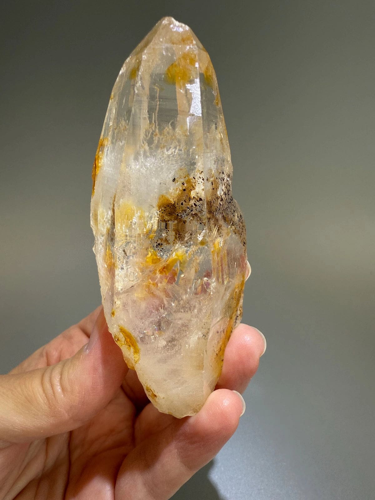 Golden Healer Quartz Point