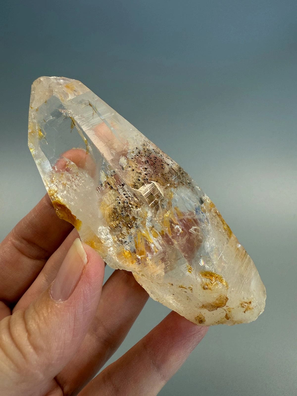 Golden Healer Quartz Point