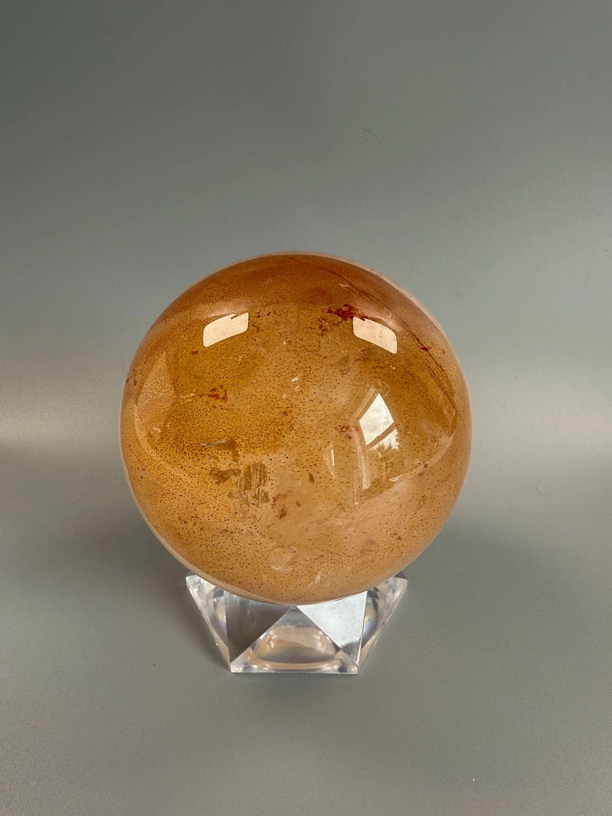 Golden Healer Quartz Sphere