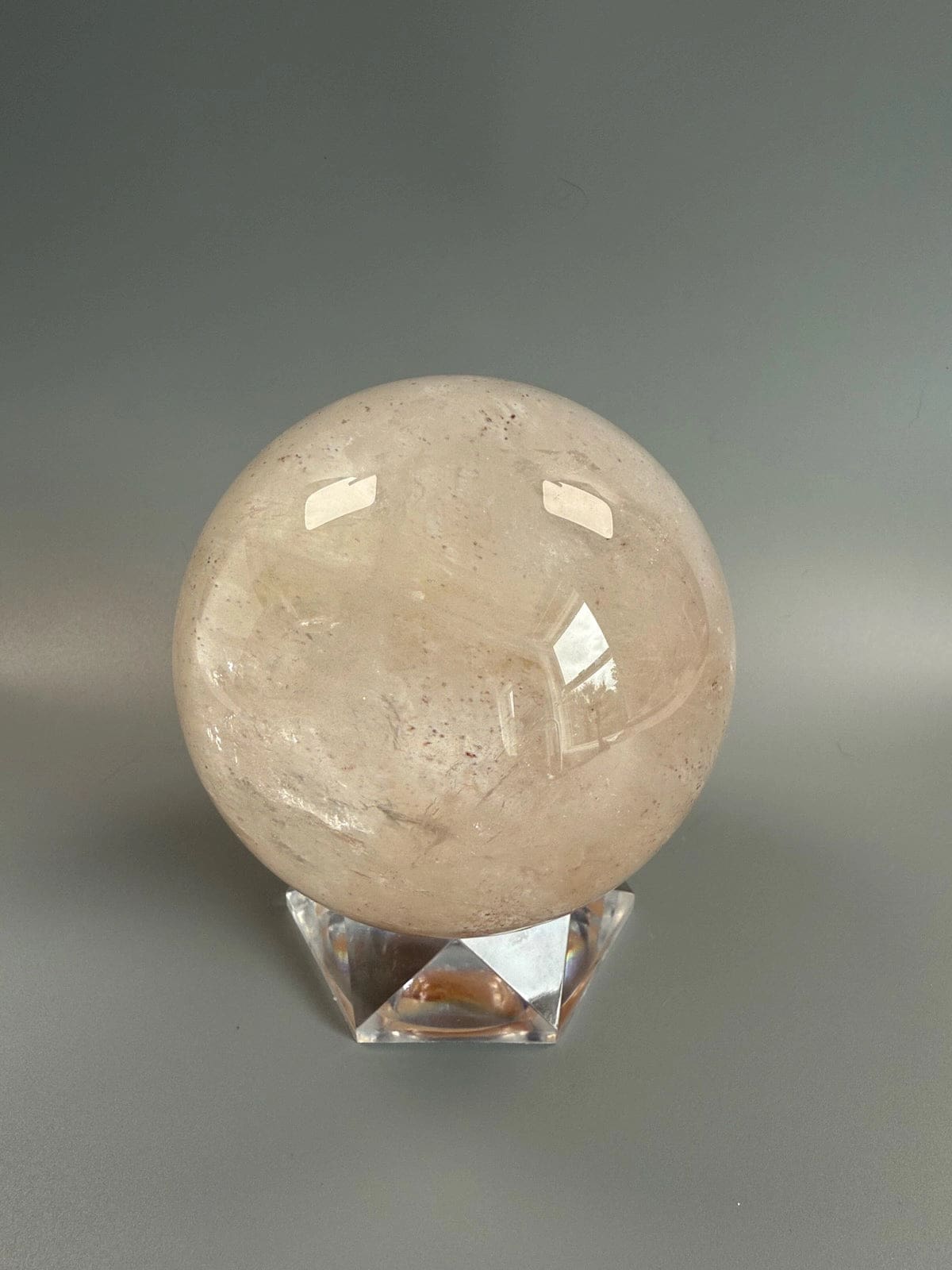 Golden Healer Quartz Sphere