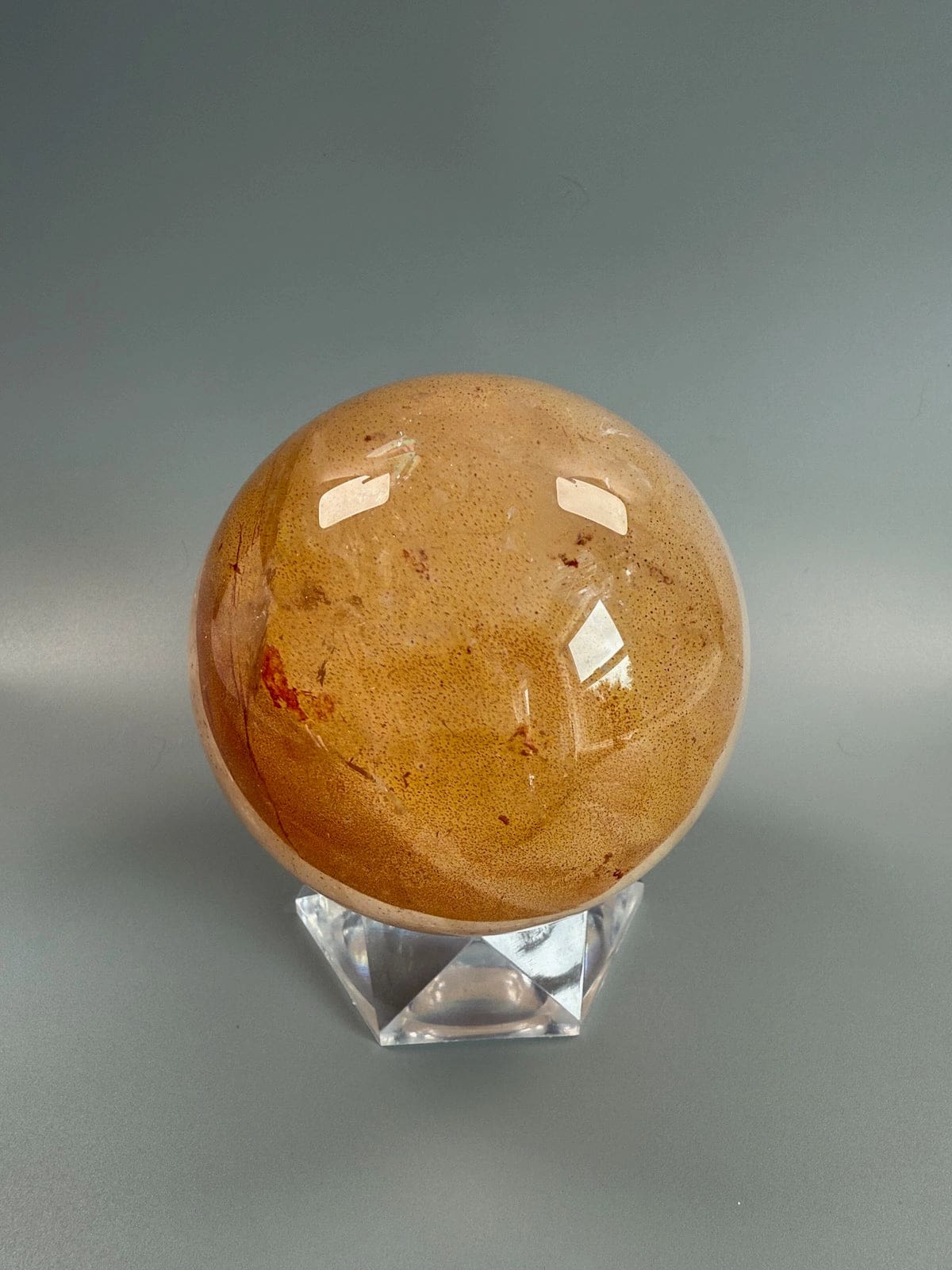 Golden Healer Quartz Sphere
