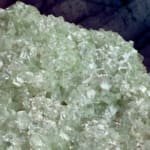 Green Apophyllite Skull