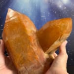 Huge Golden Healer Coated Quartz