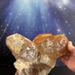 Huge Golden Healer Coated Quartz