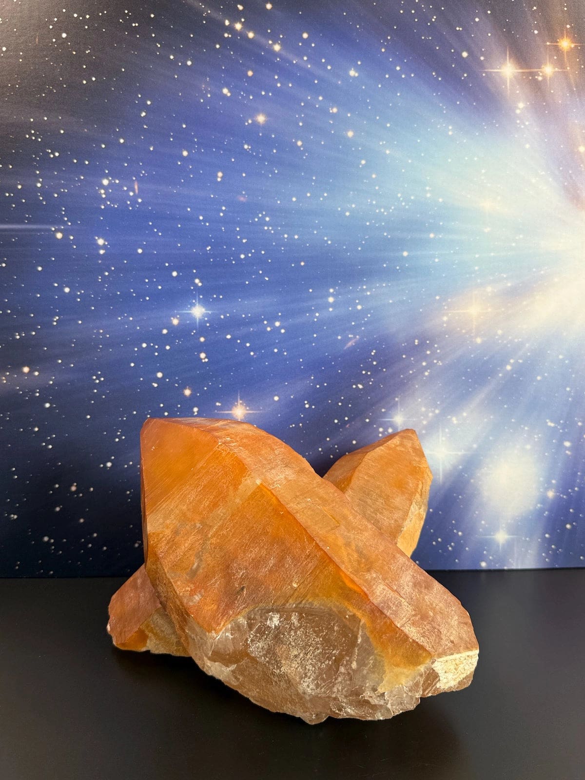 Huge Golden Healer Coated Quartz