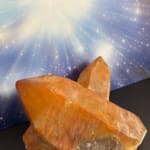 Huge Golden Healer Coated Quartz