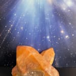 Huge Golden Healer Coated Quartz