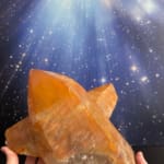 Huge Golden Healer Coated Quartz