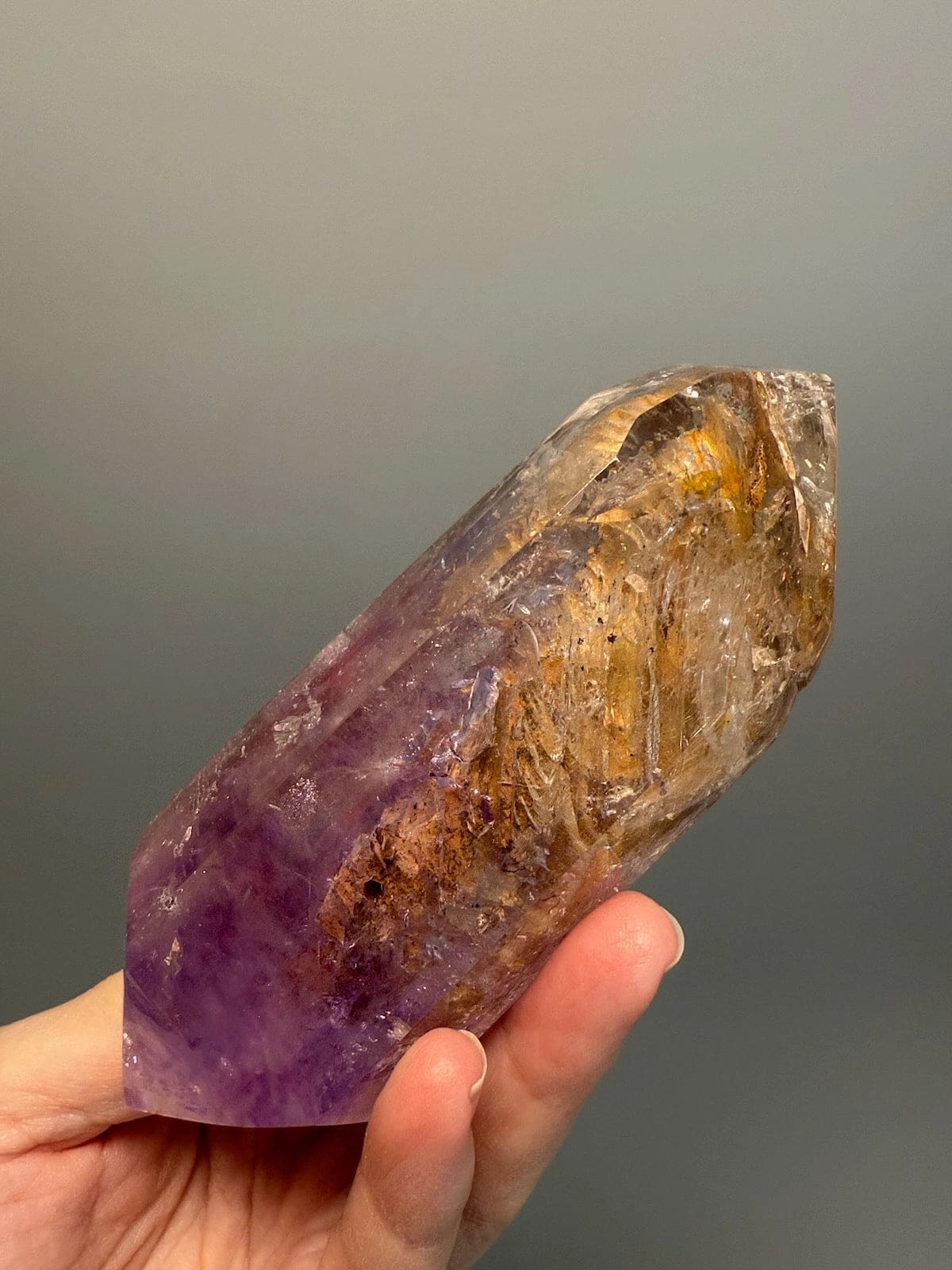 Incredibly Special Amethyst Skeletal Quartz