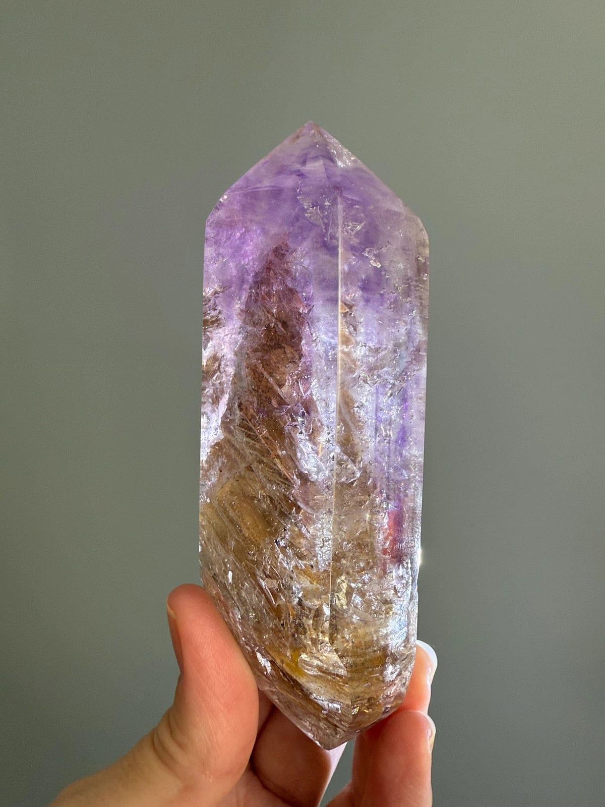 Incredibly Special Amethyst Skeletal Quartz