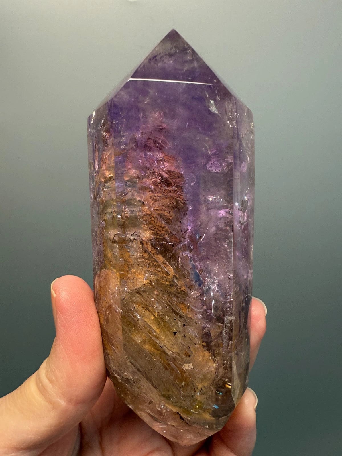 Incredibly Special Amethyst Skeletal Quartz