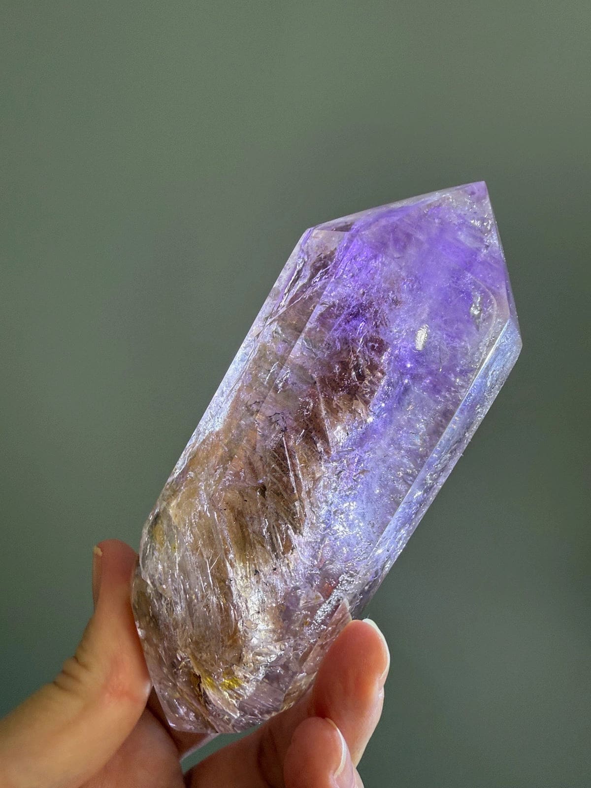 Incredibly Special Amethyst Skeletal Quartz