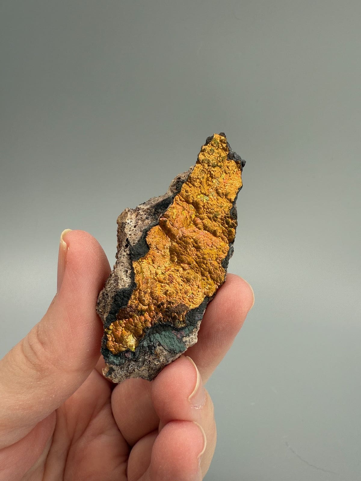 Smaller Rare Iridescent Turgite