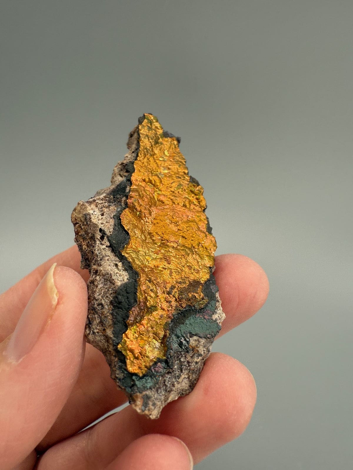 Smaller Rare Iridescent Turgite