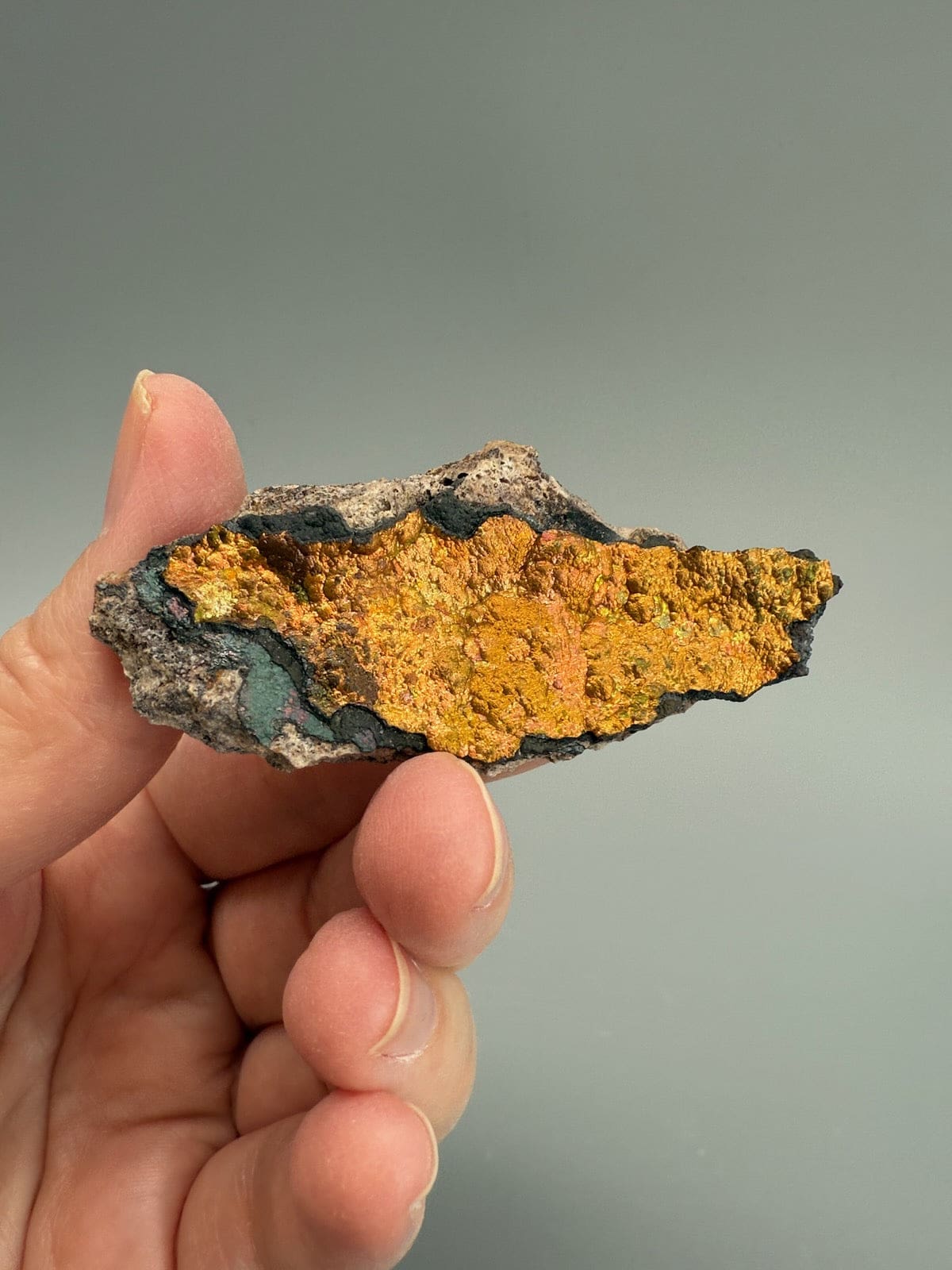 Smaller Rare Iridescent Turgite