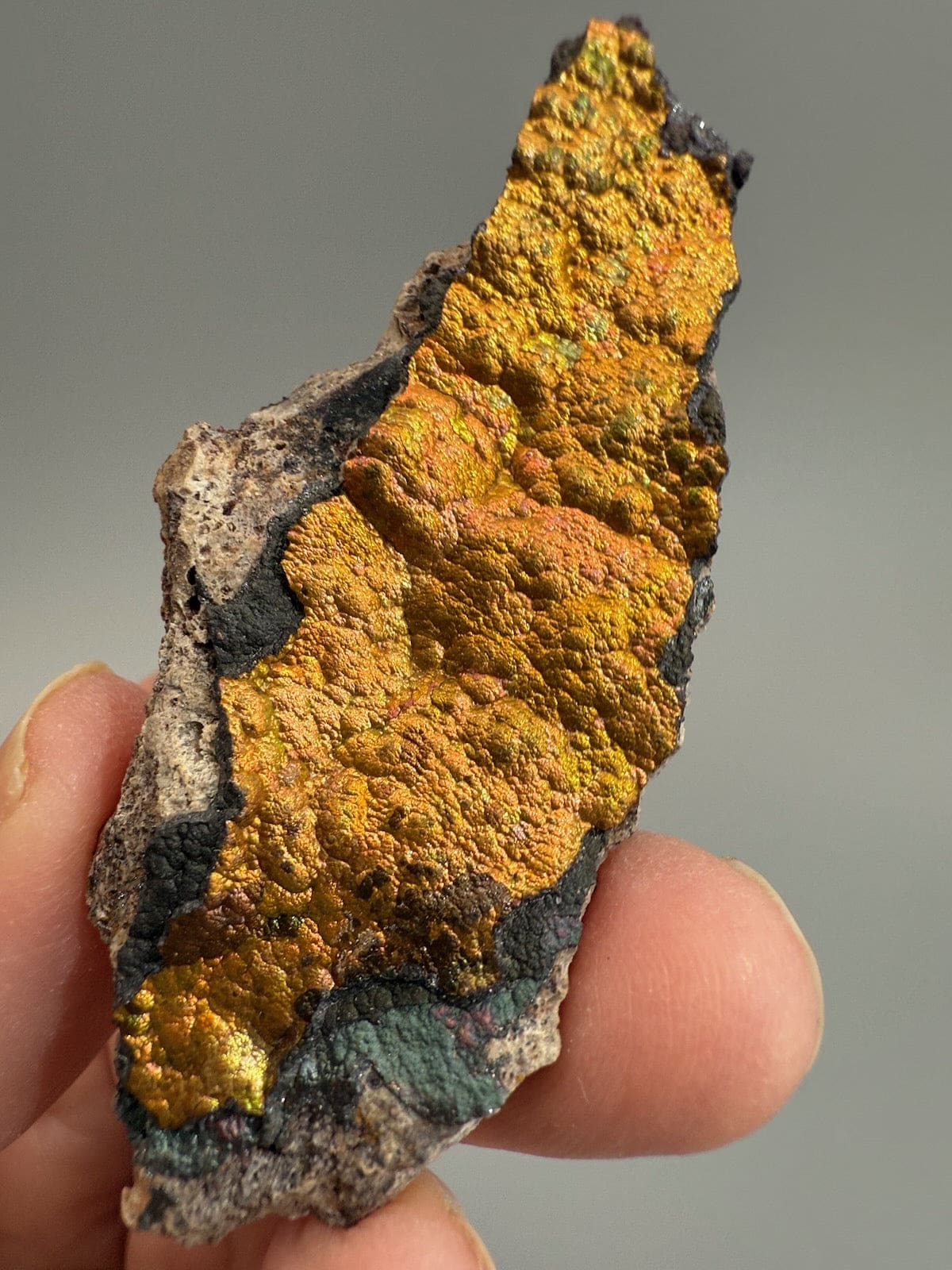 Smaller Rare Iridescent Turgite