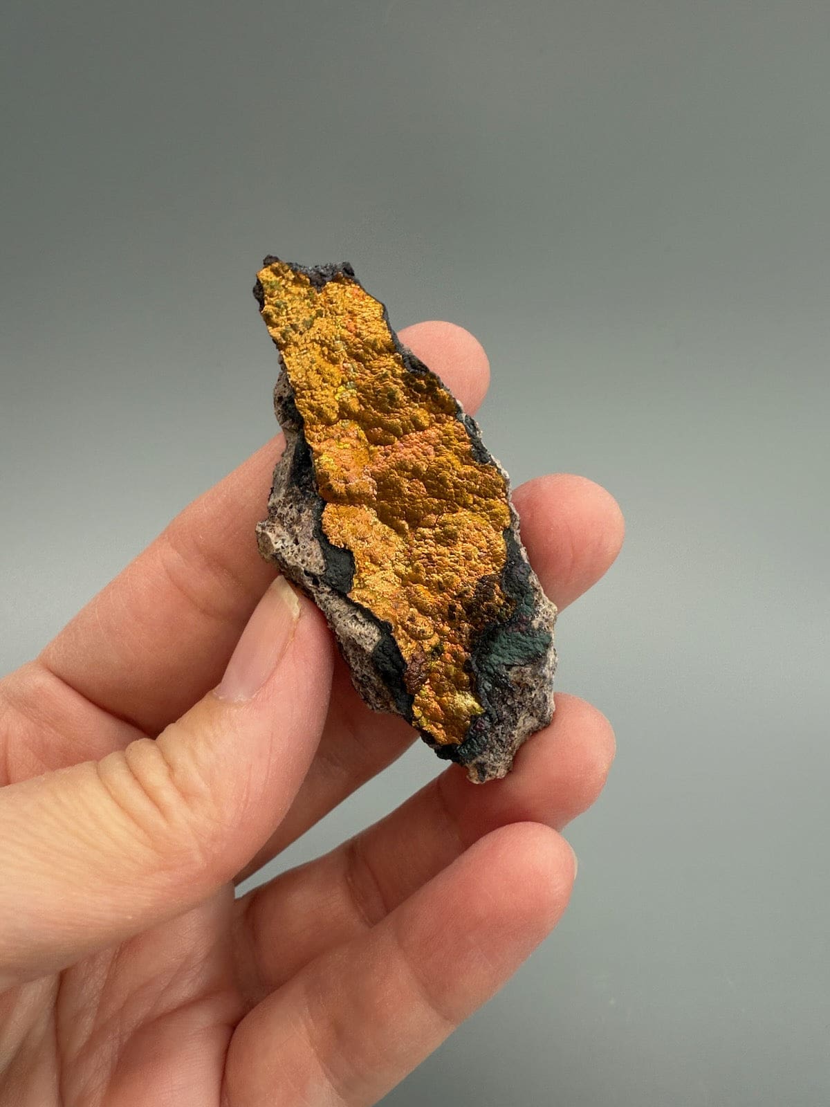Smaller Rare Iridescent Turgite