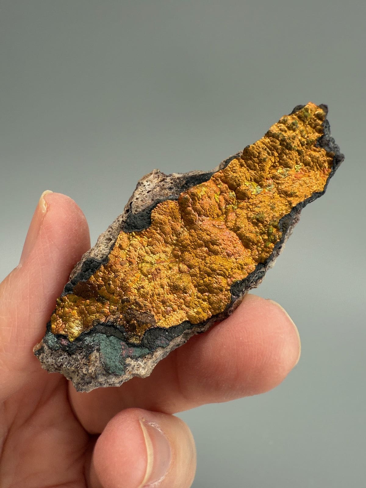 Smaller Rare Iridescent Turgite