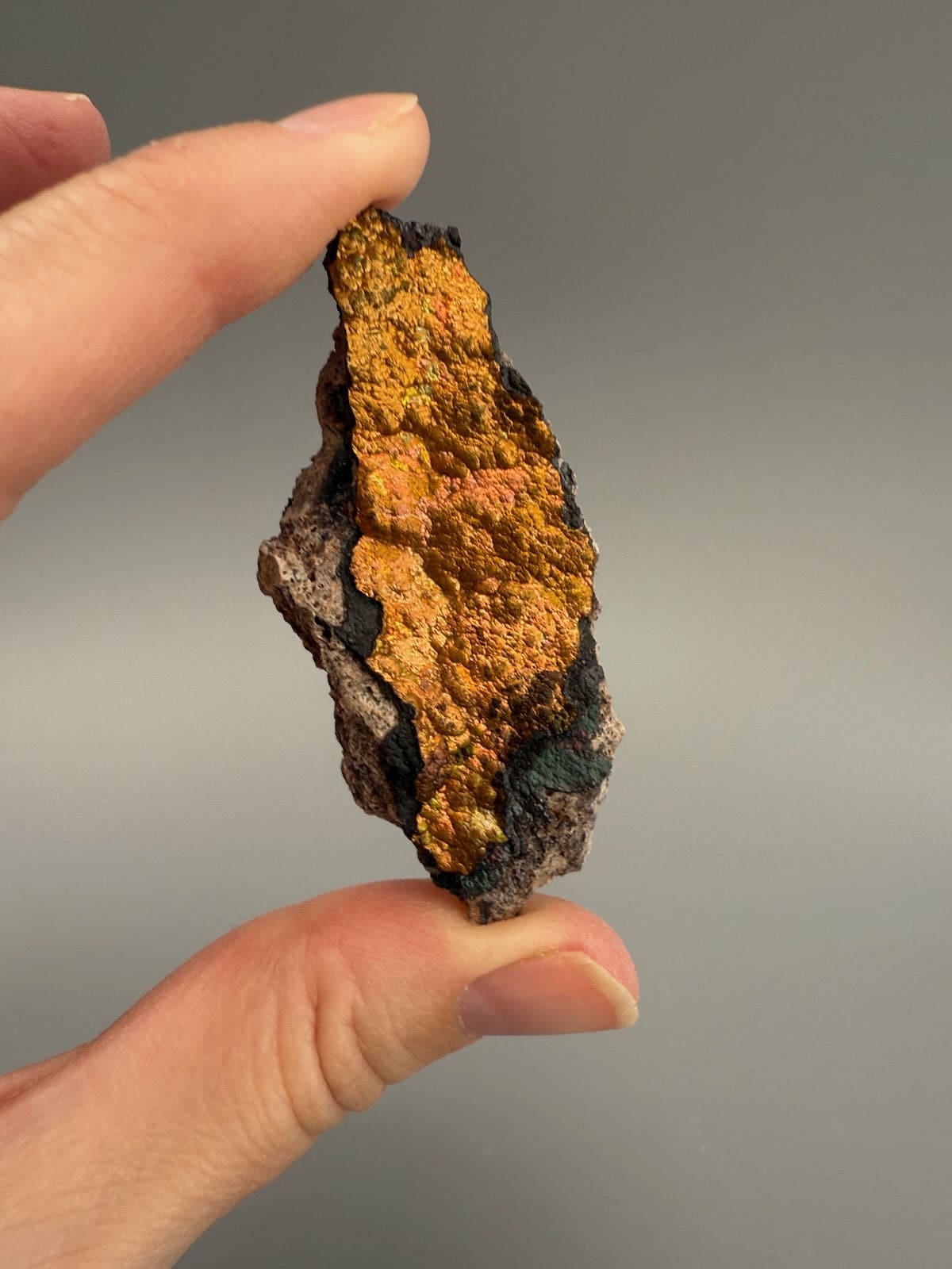 Smaller Rare Iridescent Turgite