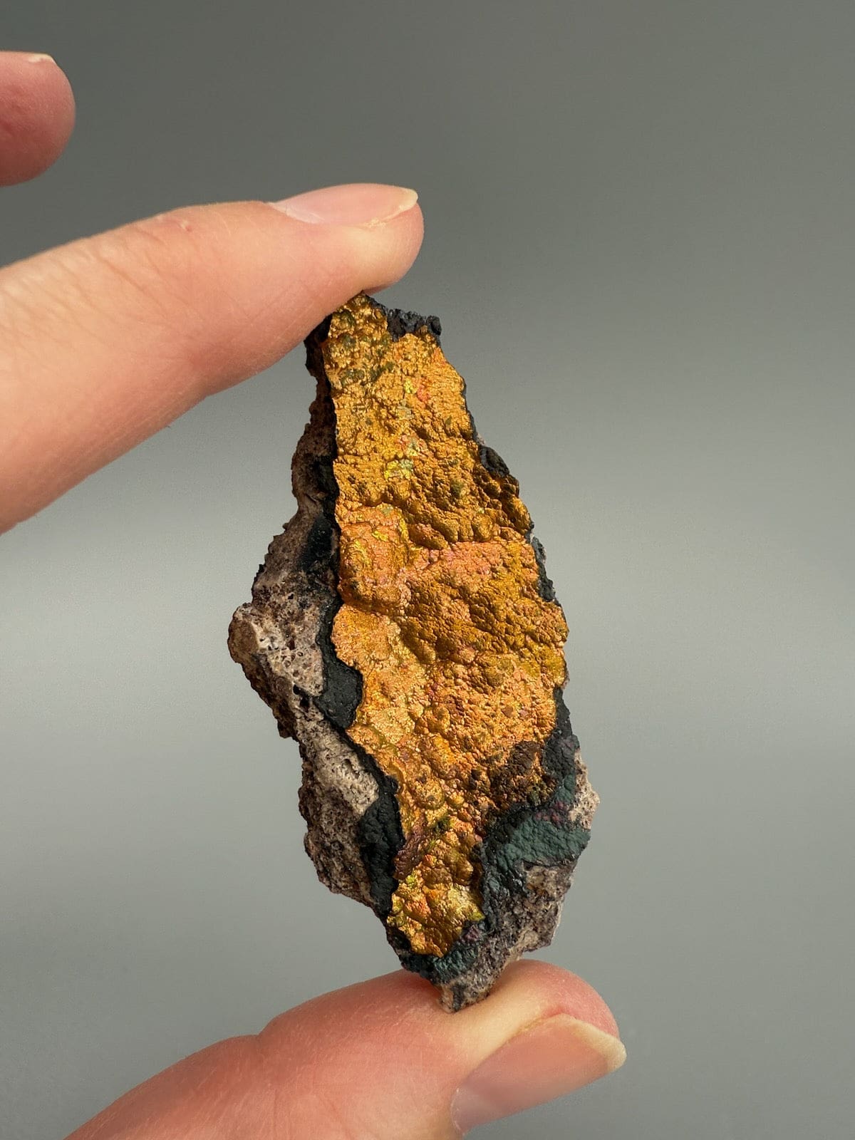 Smaller Rare Iridescent Turgite