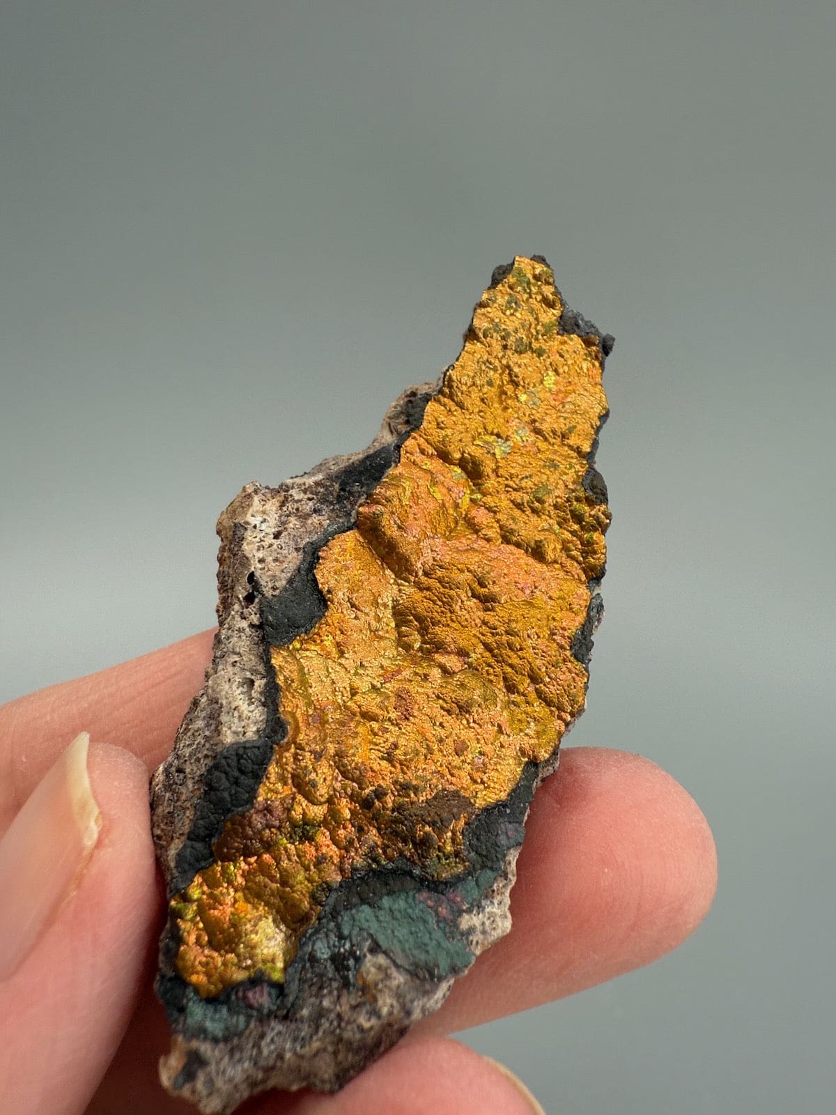Smaller Rare Iridescent Turgite