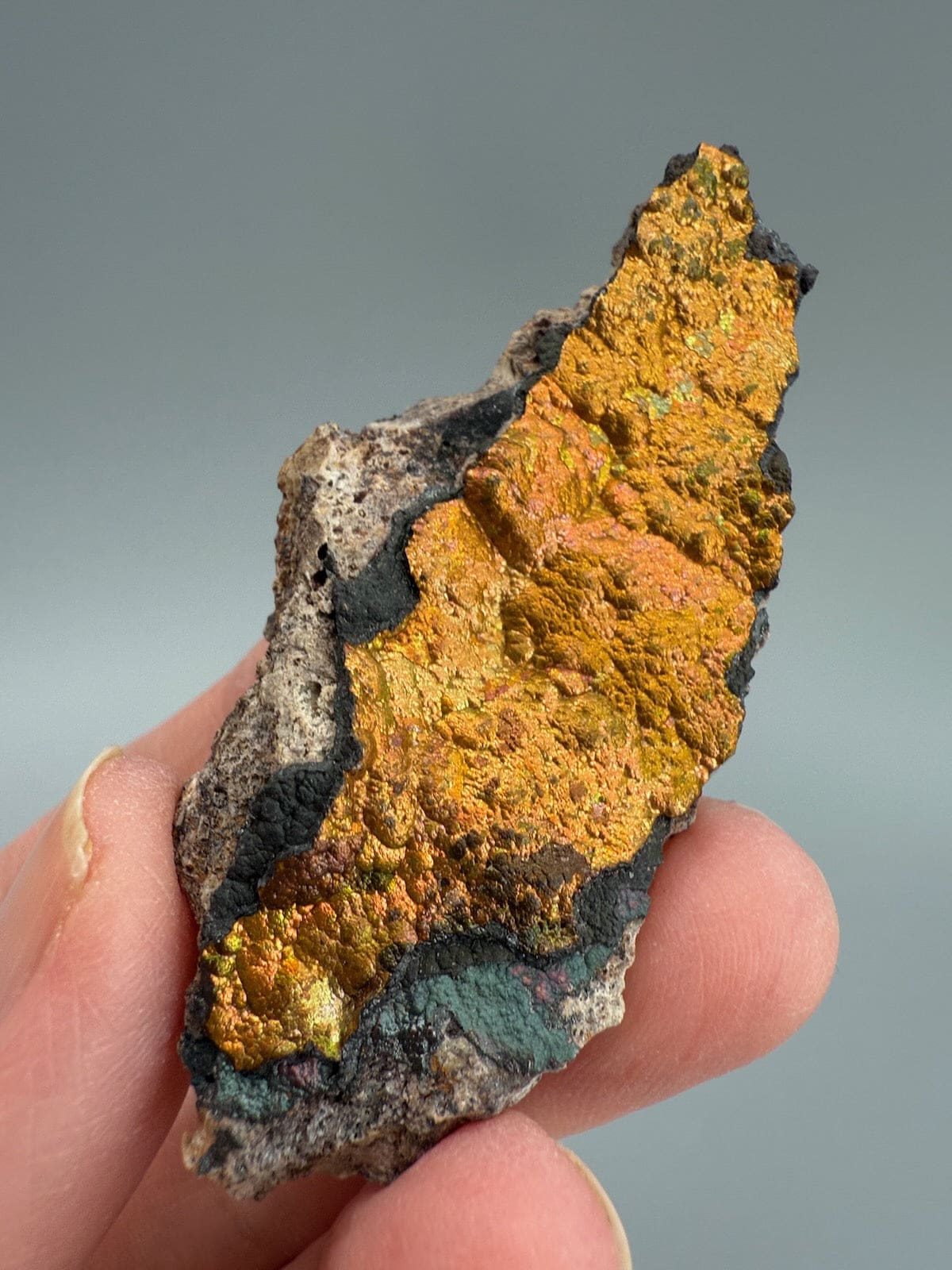 Smaller Rare Iridescent Turgite