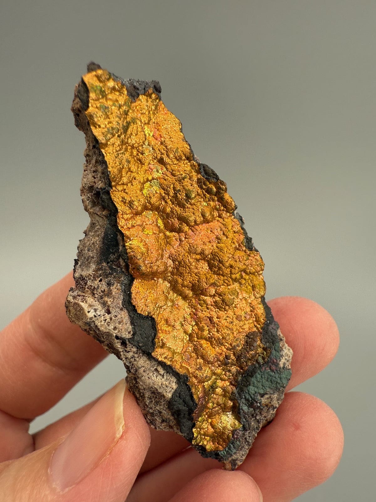 Smaller Rare Iridescent Turgite