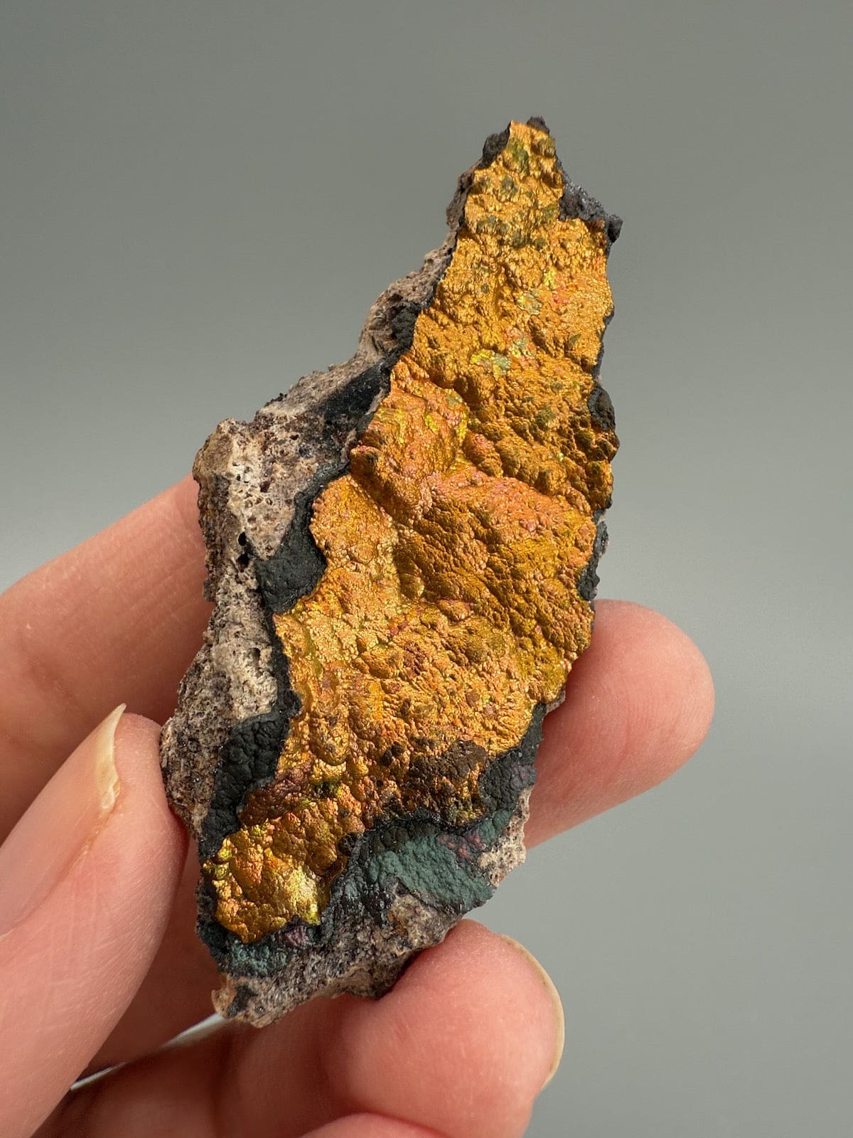 Smaller Rare Iridescent Turgite